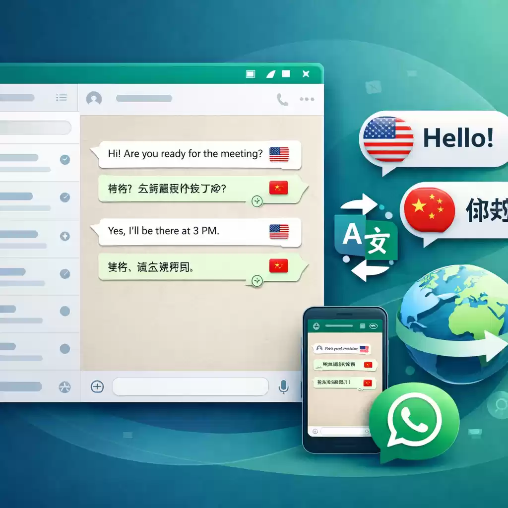 Whatsapp中文版跨语言协作:翻译功能是否好用,whatsapp翻译软件-WhatsApp官网