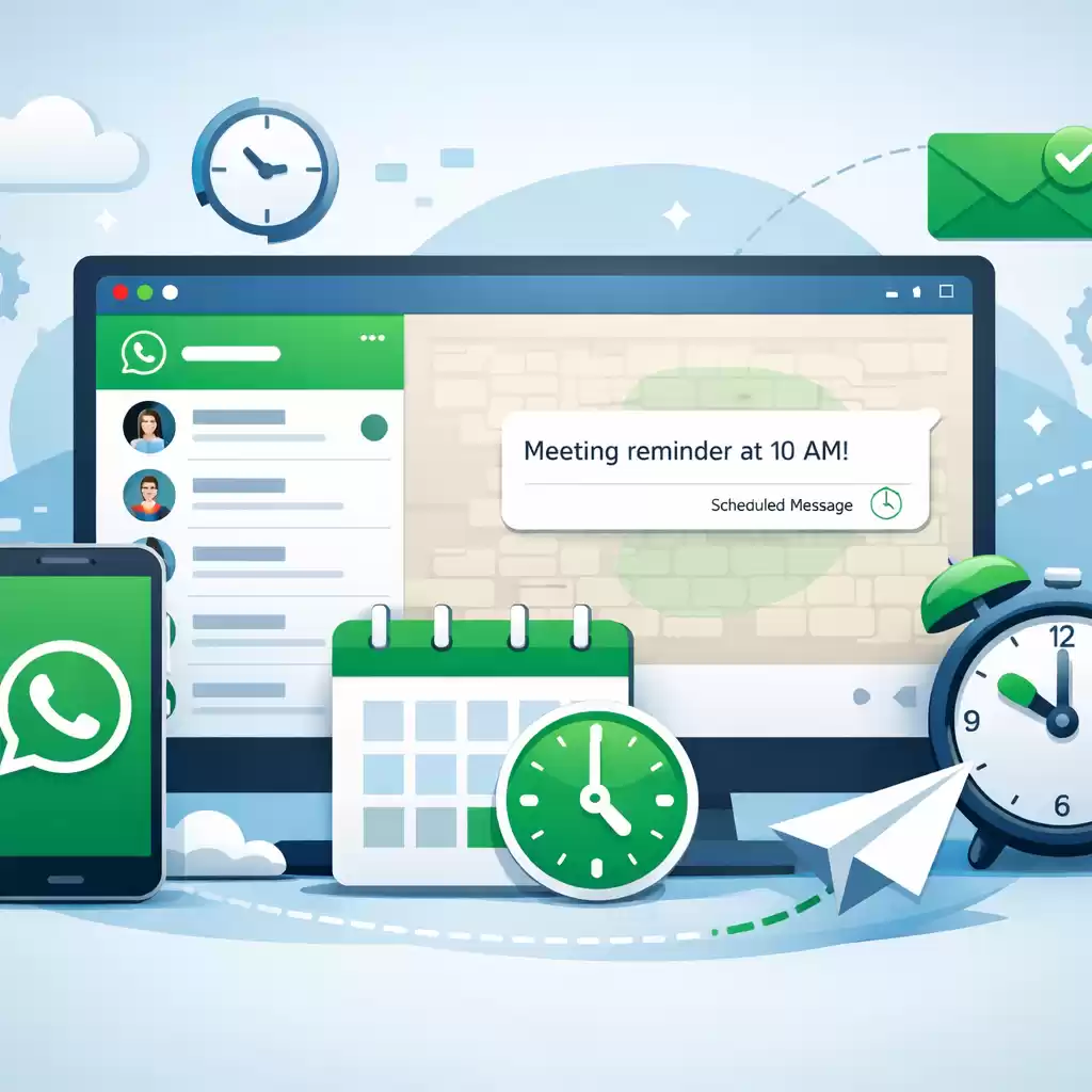 Whatsapp定时发送信息的正确方法！，whatsapp如何发消息