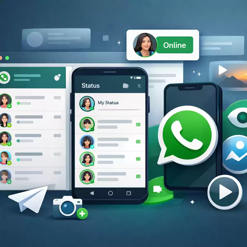 Whatsapp状态功能最佳用法合集!,whatsapp online状态