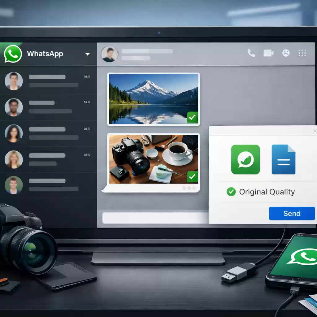 Whatsapp电脑版传图不压缩的技巧!-WhatsApp官网