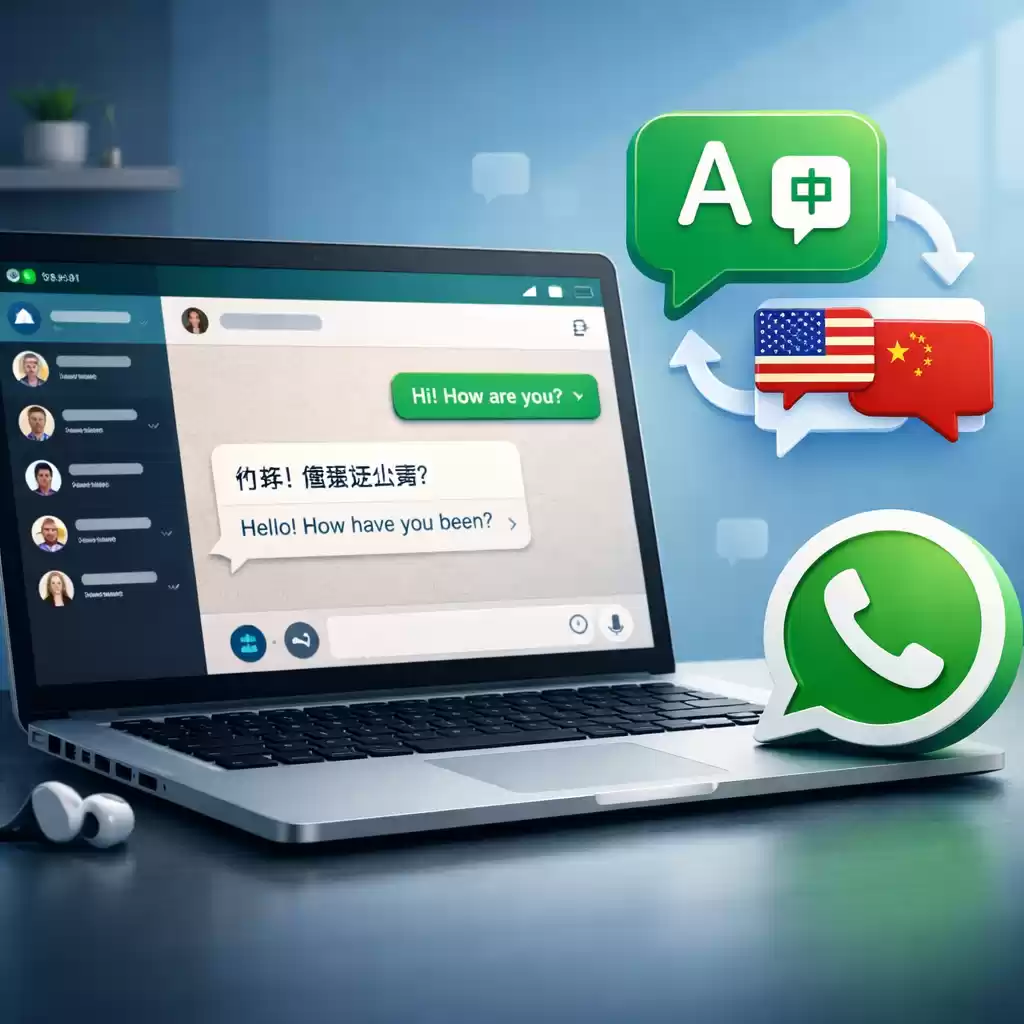 Whatsapp电脑版居然还能自动翻译?,whatsapp电脑版官方下载-WhatsApp官网
