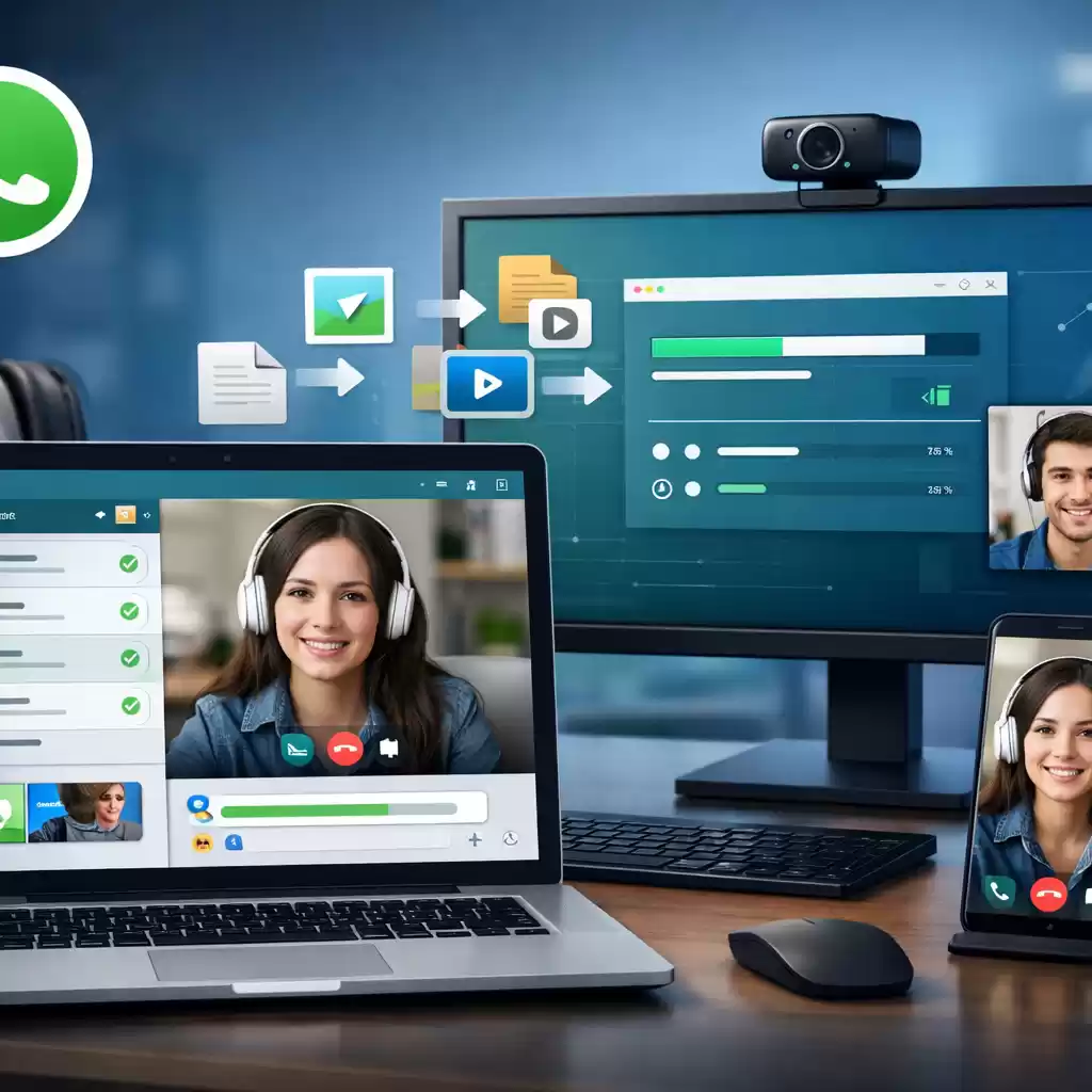 Whatsapp电脑版文件传输速度对比测试！，whatsapp在电脑上可以视频吗-WhatsApp官网