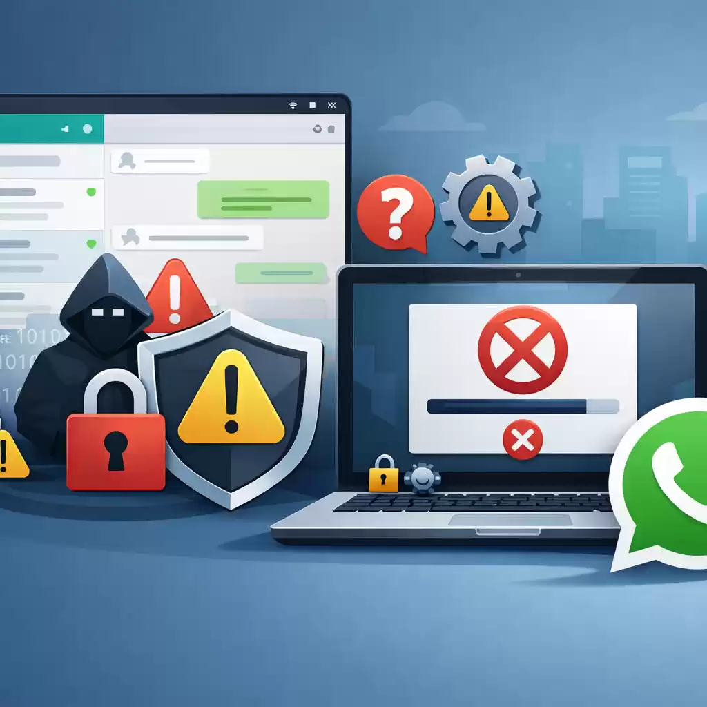 Whatsapp电脑版的安全隐患有哪些？，whatsapp电脑为什么安装不了-WhatsApp官网