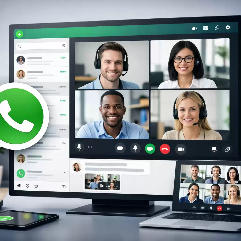 Whatsapp电脑版能不能支持视频会议?,whatsapp有电脑版的吗