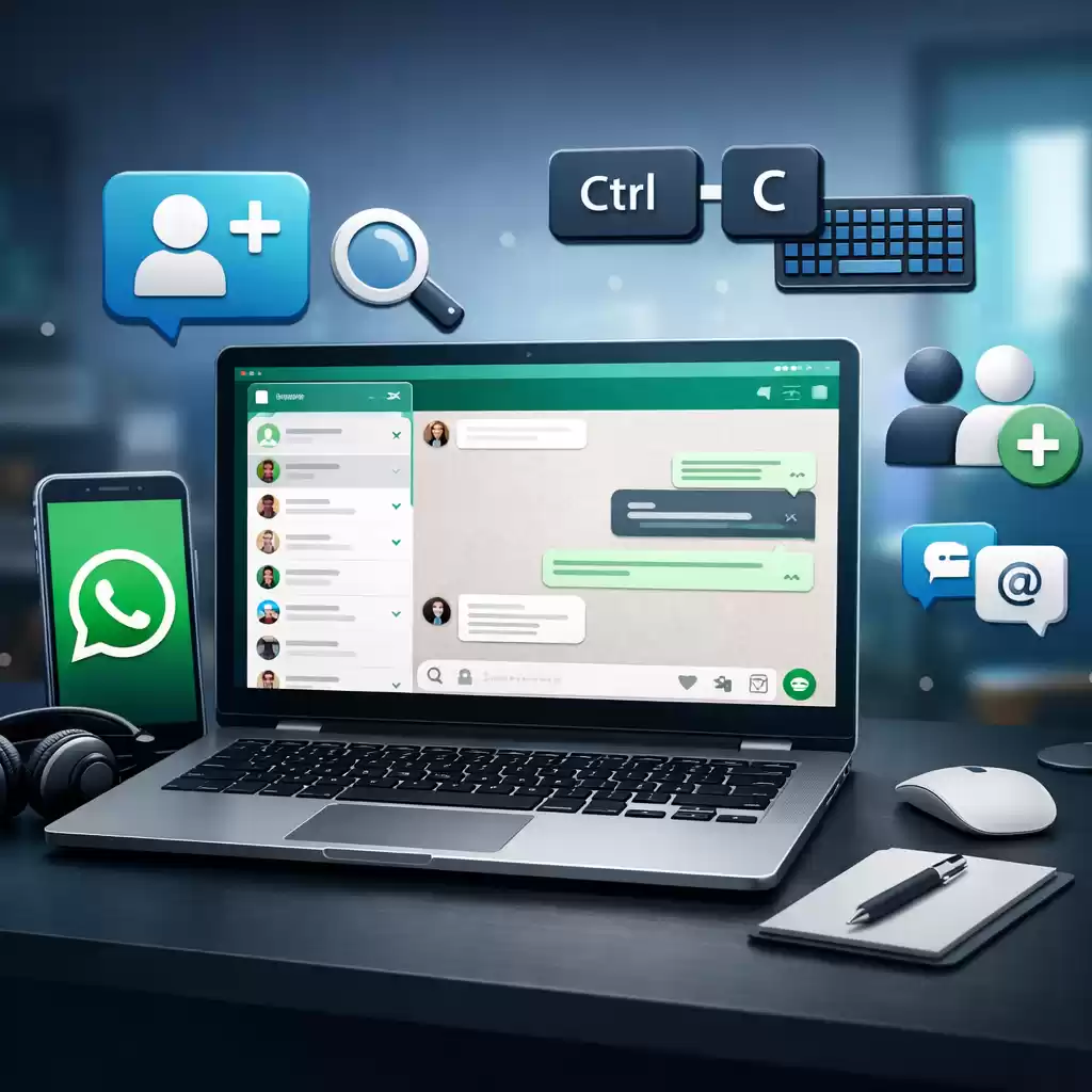 Whatsapp电脑版键盘快捷操作全指南!,whatsapp电脑端怎么加好友-WhatsApp官网